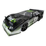 AUTOMODELO ON-ROAD 1/8 DIRT OVAL PRO ELÉTRICO RÁDIO 2.4GHZ MOTOR BRUSHLESS LEOPARD 4 POLES 1600KV ESC CASTLE MAMBA XL2 SEMINOVO REVISADO OFNA 34314